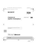 Sony DSX-A60BT Užívateľská príručka