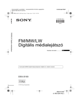 Sony DSX-S100 Užívateľská príručka