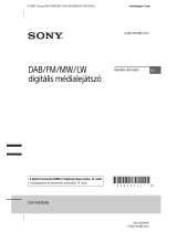 Sony DSX-A300DAB Užívateľská príručka