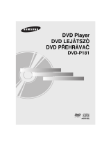 Samsung DVD-P181 Používateľská príručka