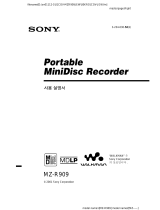 Sony MZ-R909 Návod na používanie