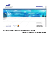 Samsung 793MB Používateľská príručka
