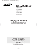 Samsung LE32R51B Používateľská príručka