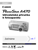 Canon PowerShot A470 Užívateľská príručka
