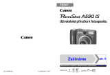 Canon PowerShot A590 IS Užívateľská príručka