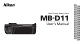 Nikon MB-D11 Používateľská príručka