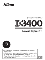 Nikon D3400 Používateľská príručka