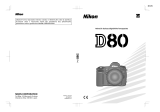 Nikon D80 Návod na obsluhu