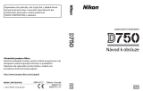 Nikon D750 Návod na používanie