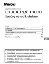 Nikon COOLPIX P1000 Stručný návod na obsluhu