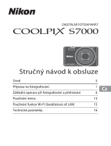 Nikon COOLPIX S7000 Návod na obsluhu