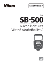 Nikon SB-500 Návod na obsluhu