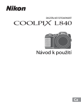 Nikon COOLPIX L840 Návod na používanie