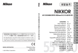 Nikon AF-S DX NIKKOR 55-300mm f/4.5-5.6G ED VR Používateľská príručka