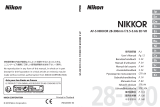 Nikon AF-S NIKKOR 28-300mm f/3.5-5.6G ED VR Používateľská príručka