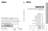 Nikon AF-S NIKKOR 70-200mm f/2.8G ED VR II Používateľská príručka