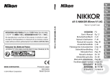 Nikon AF-S NIKKOR 85mm f/1.4G Používateľská príručka