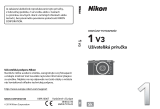 Nikon Nikon 1 V3 Užívateľská príručka