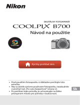 Nikon COOLPIX B700 Návod na používanie
