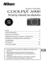 Nikon COOLPIX A900 Stručný návod na obsluhu
