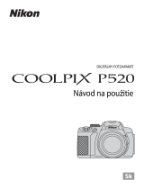 Nikon COOLPIX P520 Návod na používanie