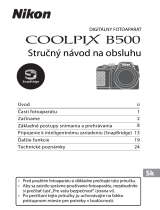Nikon COOLPIX B500 Stručný návod na obsluhu