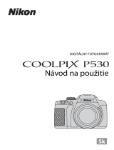 Nikon COOLPIX P530 Návod na používanie