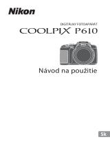 Nikon COOLPIX P610 Návod na používanie