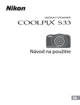 Nikon COOLPIX S33 Návod na používanie