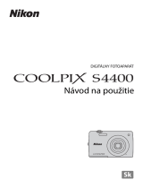 Nikon COOLPIX S4400 Návod na používanie
