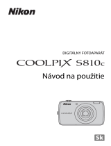 Nikon COOLPIX S810c Návod na používanie