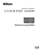 Nikon COOLPIX S6900 Návod na používanie