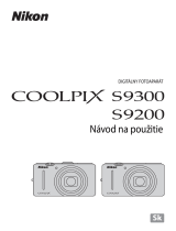 Nikon COOLPIX S9300 Návod na používanie