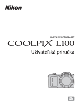 Nikon Coolpix L100 Užívateľská príručka