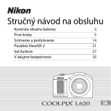 Nikon COOLPIX L620 Stručný návod na obsluhu