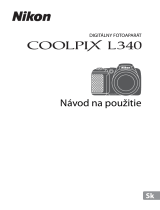 Nikon COOLPIX L340 Návod na používanie