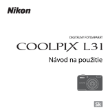 Nikon COOLPIX L31 Návod na používanie