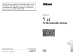 Nikon Nikon 1 J3 Používateľská príručka