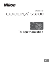 Nikon COOLPIX S3700 referenčná príručka