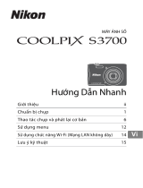 Nikon COOLPIX S3700 Stručná príručka spustenia