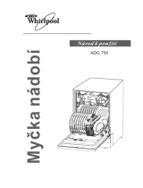 Whirlpool ADG 150 IX Užívateľská príručka