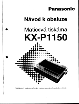 Panasonic KXP1150 Návod na používanie