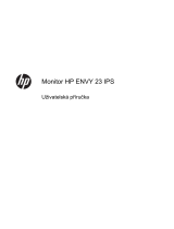 HP ENVY 24 23.8-inch IPS Monitor with Beats Audio Užívateľská príručka
