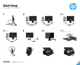 HP EliteDisplay E220t 21.5-inch Touch Monitor Stručná príručka spustenia