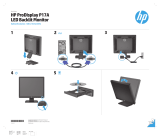 HP ProDisplay P17A 17-inch 5:4 LED Backlit Monitor Stručná príručka spustenia