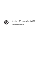 HP Pavilion 22cw 21.5-inch IPS LED Backlit Monitor Užívateľská príručka