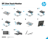 HP Pavilion 23tm 23-inch Diagonal Touch Monitor Návod na inštaláciu