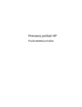 HP ZBook 15 Mobile Workstation Používateľská príručka