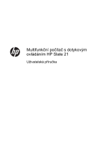 HP Slate 21-k100 All-in-One Používateľská príručka