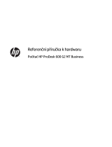 HP ProDesk 600 G2 Base Model Microtower PC referenčná príručka